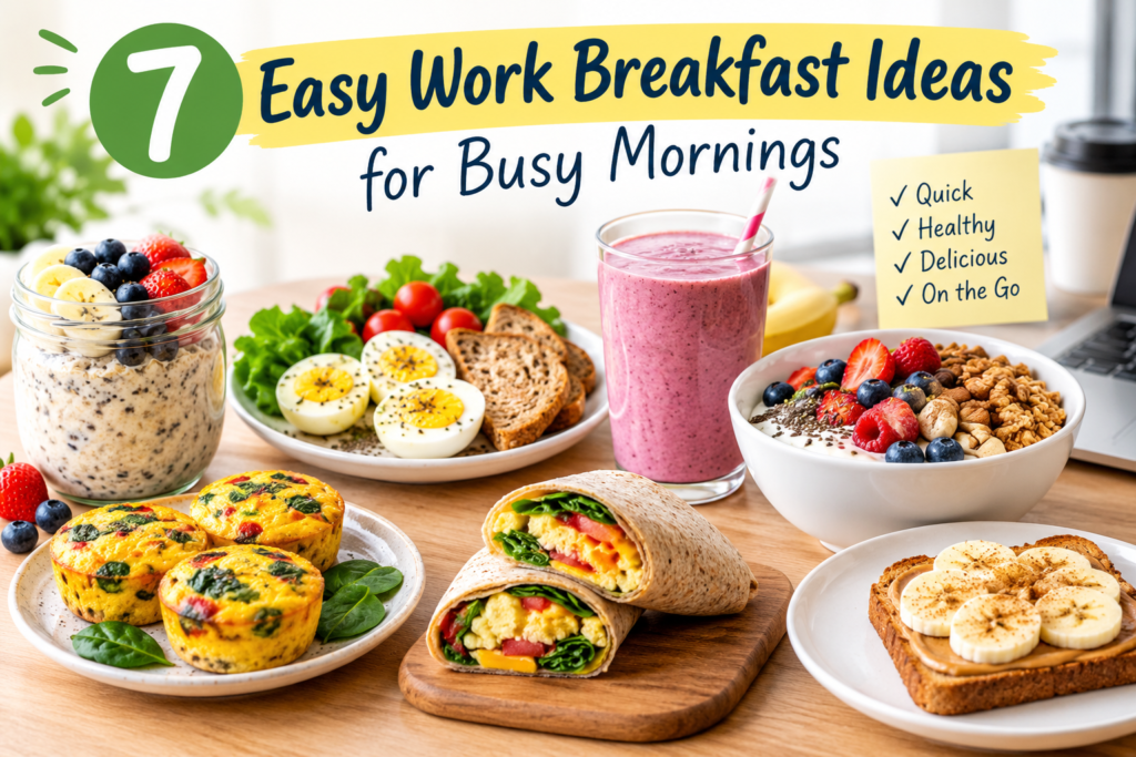 7 Easy Work Breakfast Ideas for Busy Mornings