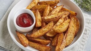 Crispy Air Fryer Potato Wedges: Easy 25-Minute Recipe