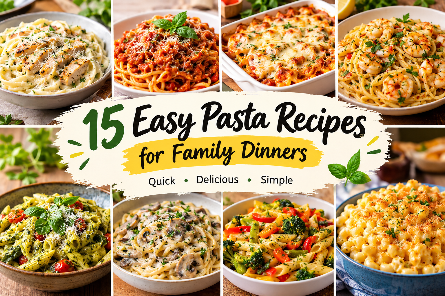 Easy Pasta Recipes