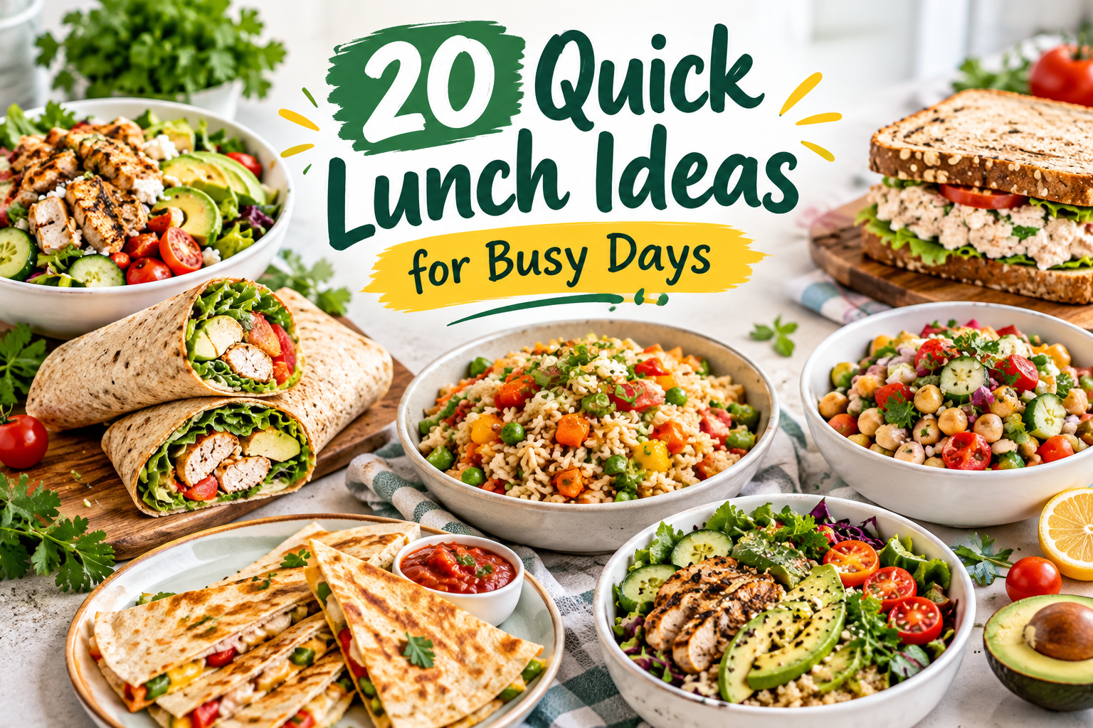 Quick lunch ideas