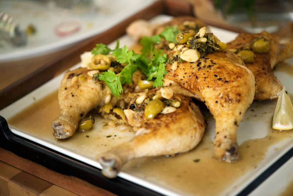Garlic Butter Apple Chicken