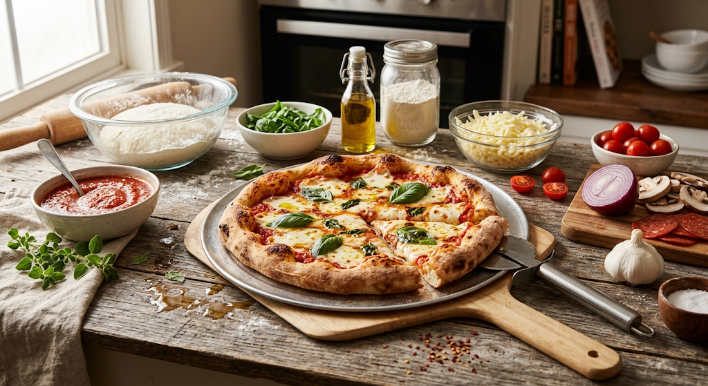 Easy Homemade Pizza Recipe for Beginners