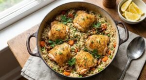 One Pot Chicken and Rice: Easy, Flavorful Dinner